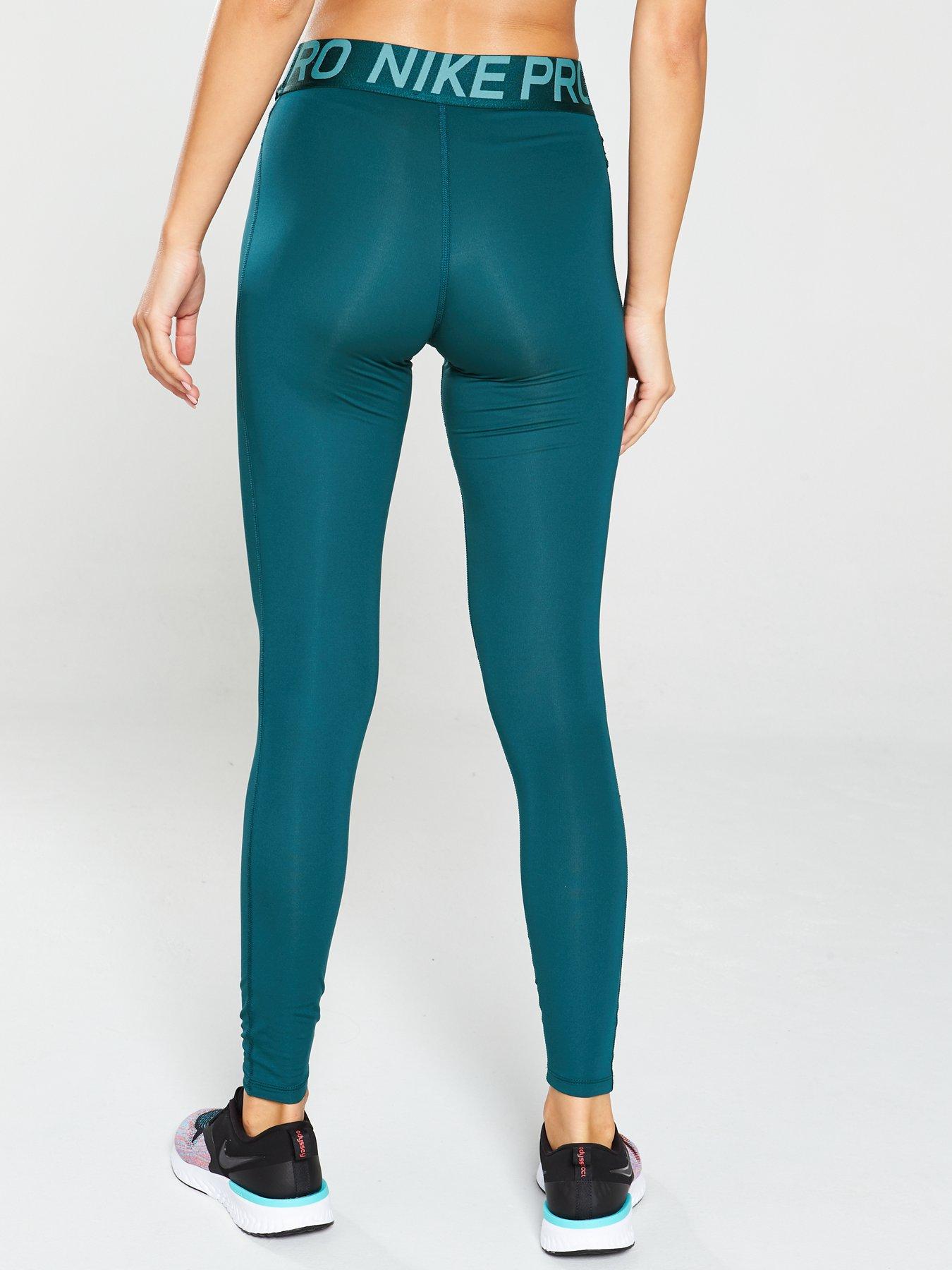 nike midnight turquoise leggings