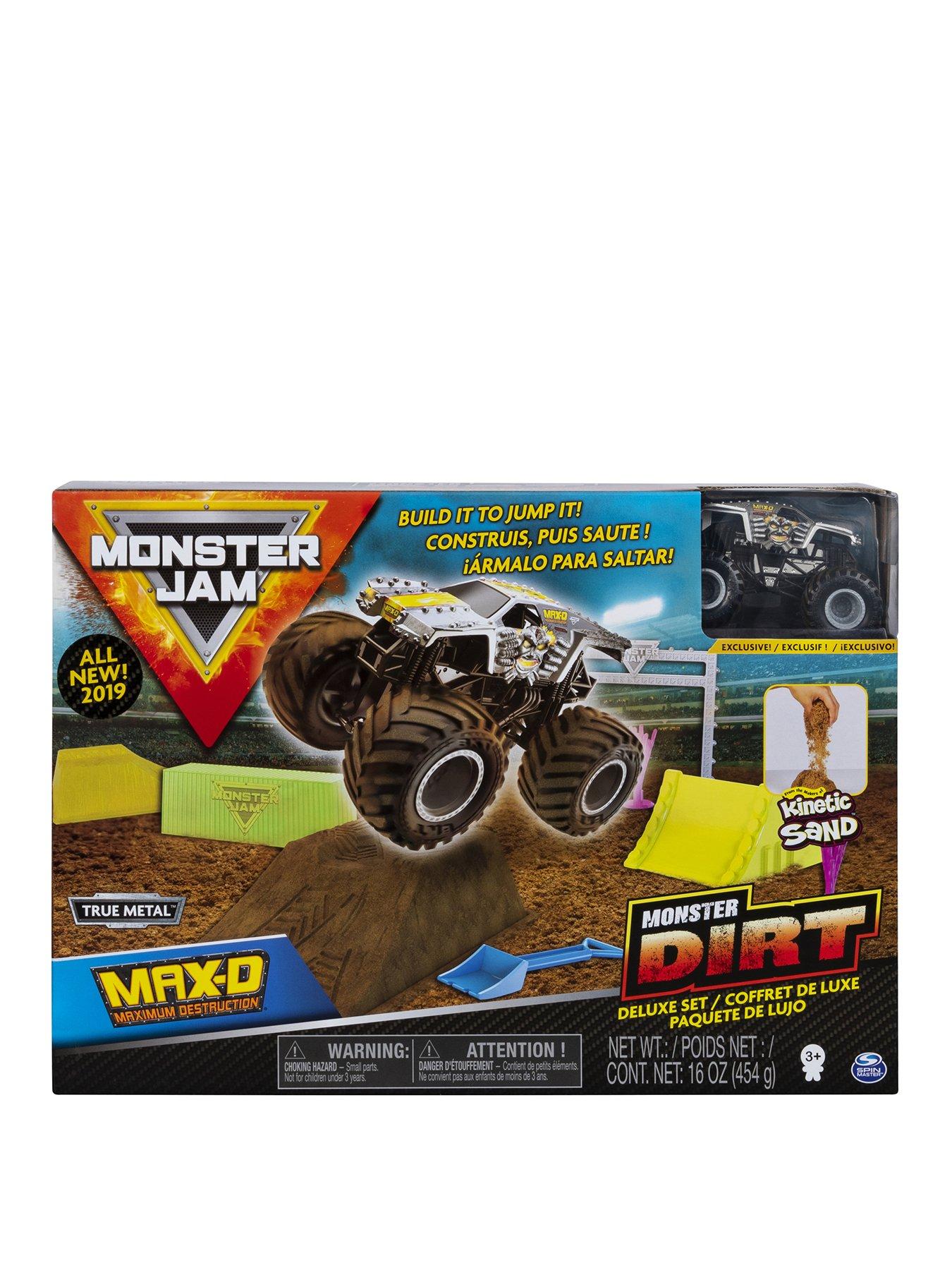 monster jam kinetic dirt arena