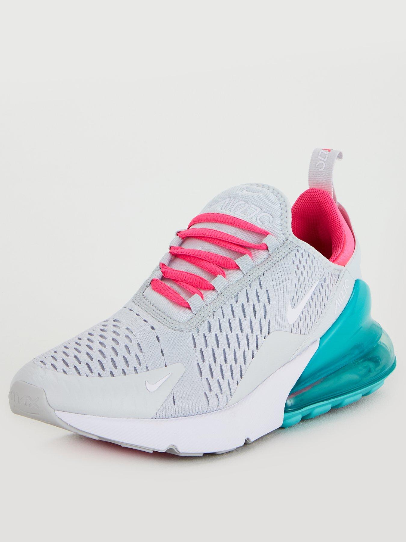 nike air 270 white pink