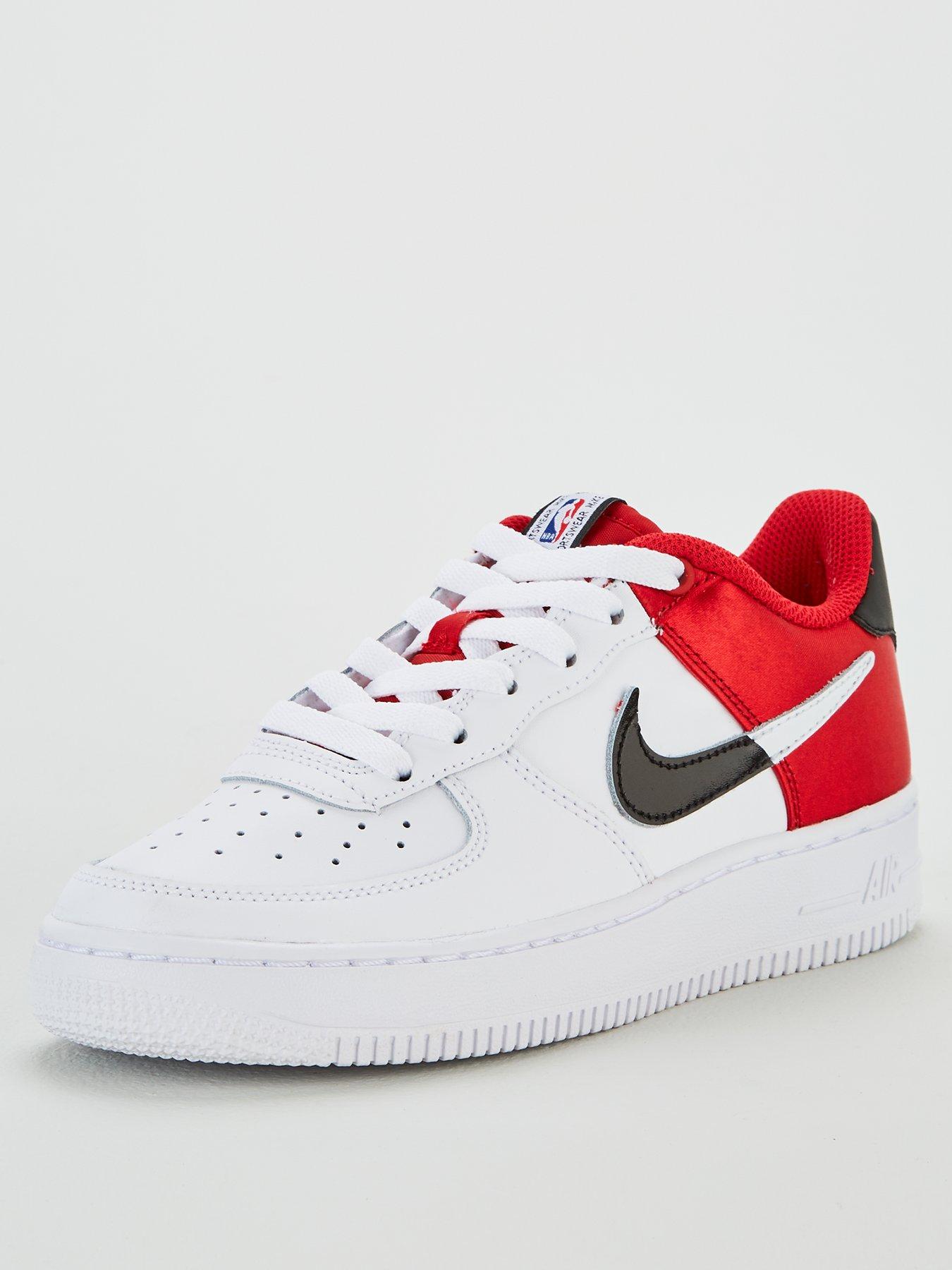 red nike trainers junior