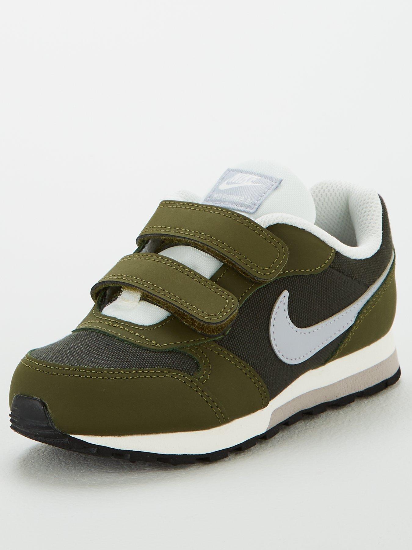 infant khaki nike trainers