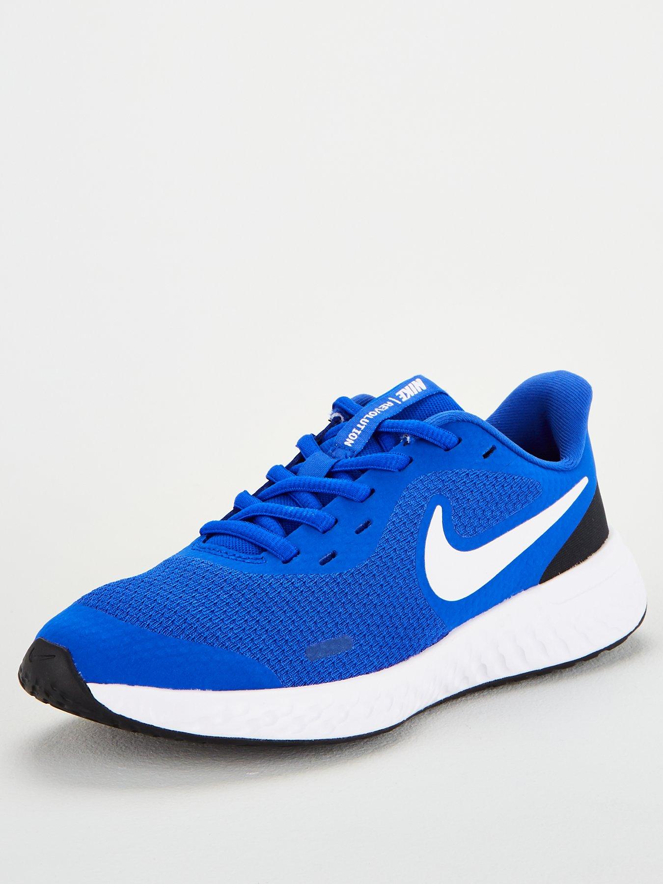 nike revolution 5 junior blue