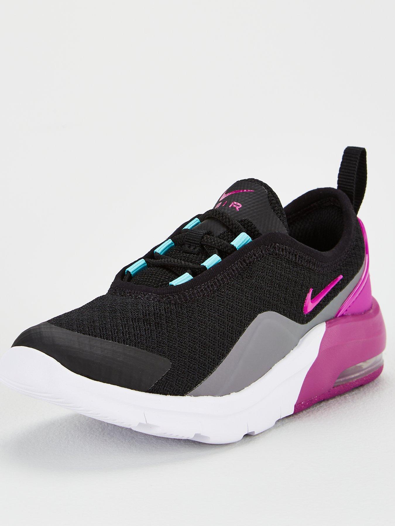 nike black and purple trainers