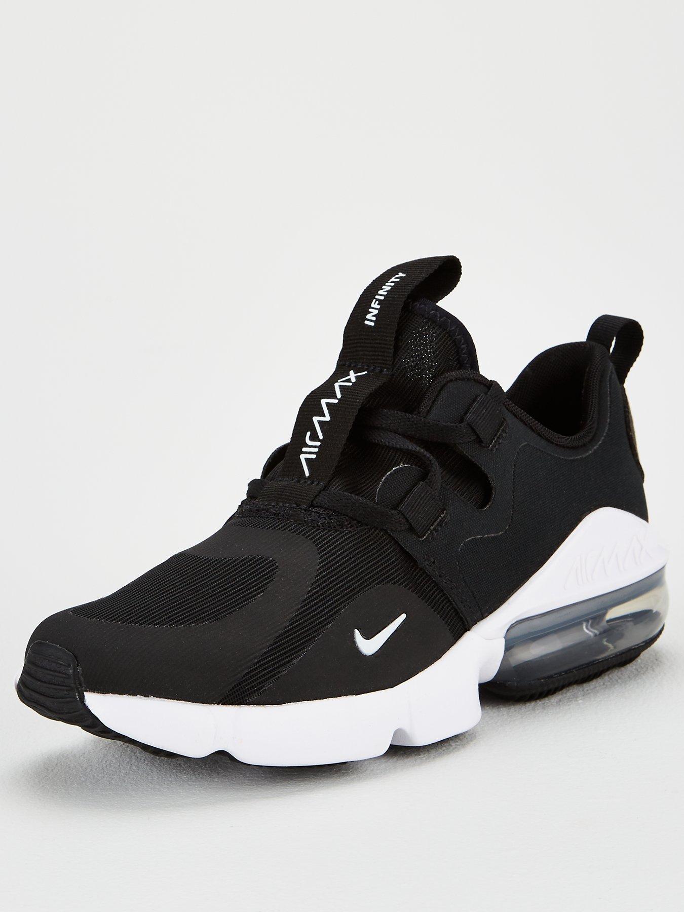 all black nike trainers junior