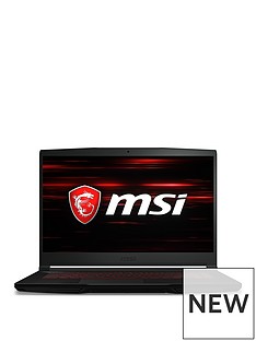 MSI GF63 Intel Core i7, 8GB RAM, 1TB Hard Drive & 128GB SSD, GeForce® GTX 1050 Ti 4GB GDDR5 Graphics, Gaming Laptop - Black