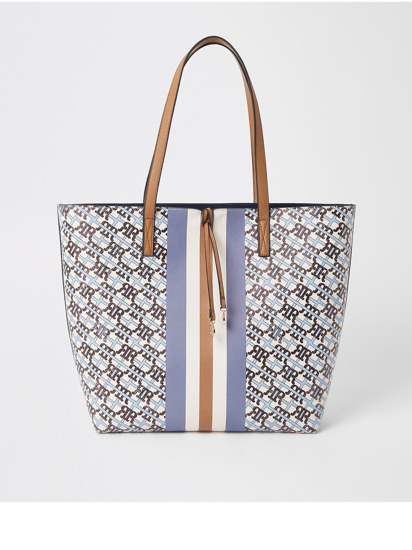 river island blue handbag
