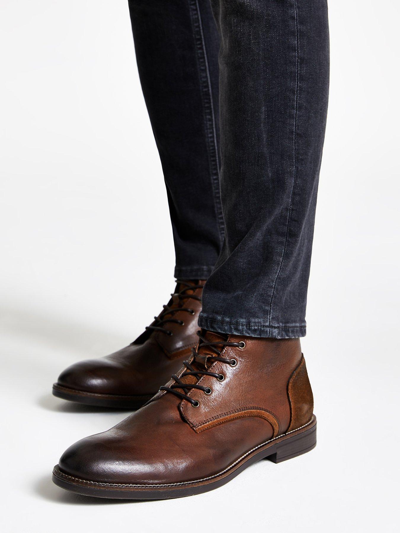 chukka lace up boots