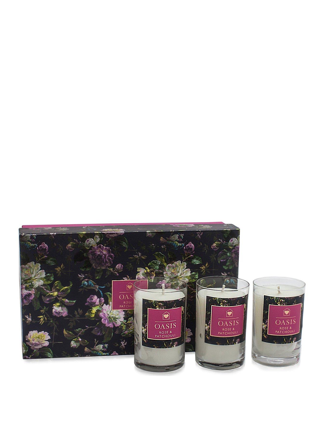 Oasis Home Renaissance Rose And Patchouli 3 Candle Gift Set review