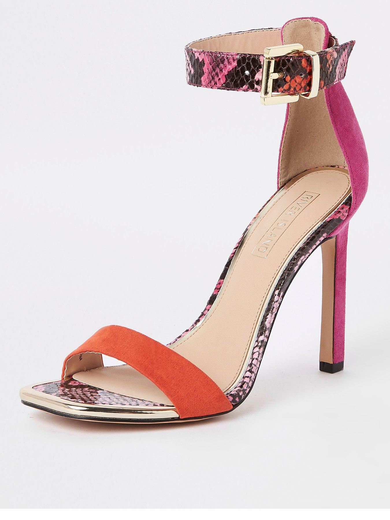 barely there heels pink