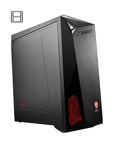 MSI Infinite A Intel Core i7-8700, 8GB RAM, 1TB Hard Drive & 128GB SSD RTX 2060 Ventus 6GB Graphics, Gaming PC - Black