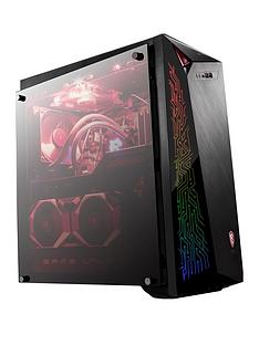 MSI Infinite X Plus Intel Core i7-9700K, 16GB RAM, 2TB Hard Drive, 512GB SSD, RTX 2080 Ventus 8GB Graphics, Gaming PC - Black