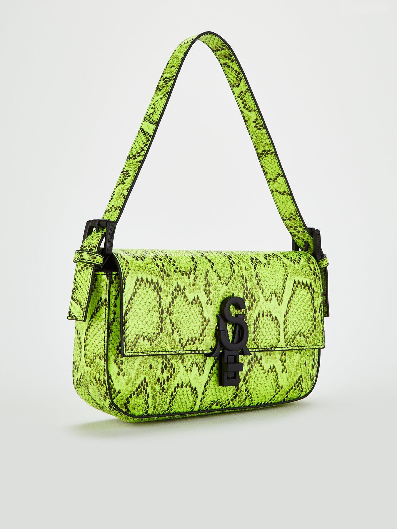 neon shoulder bag
