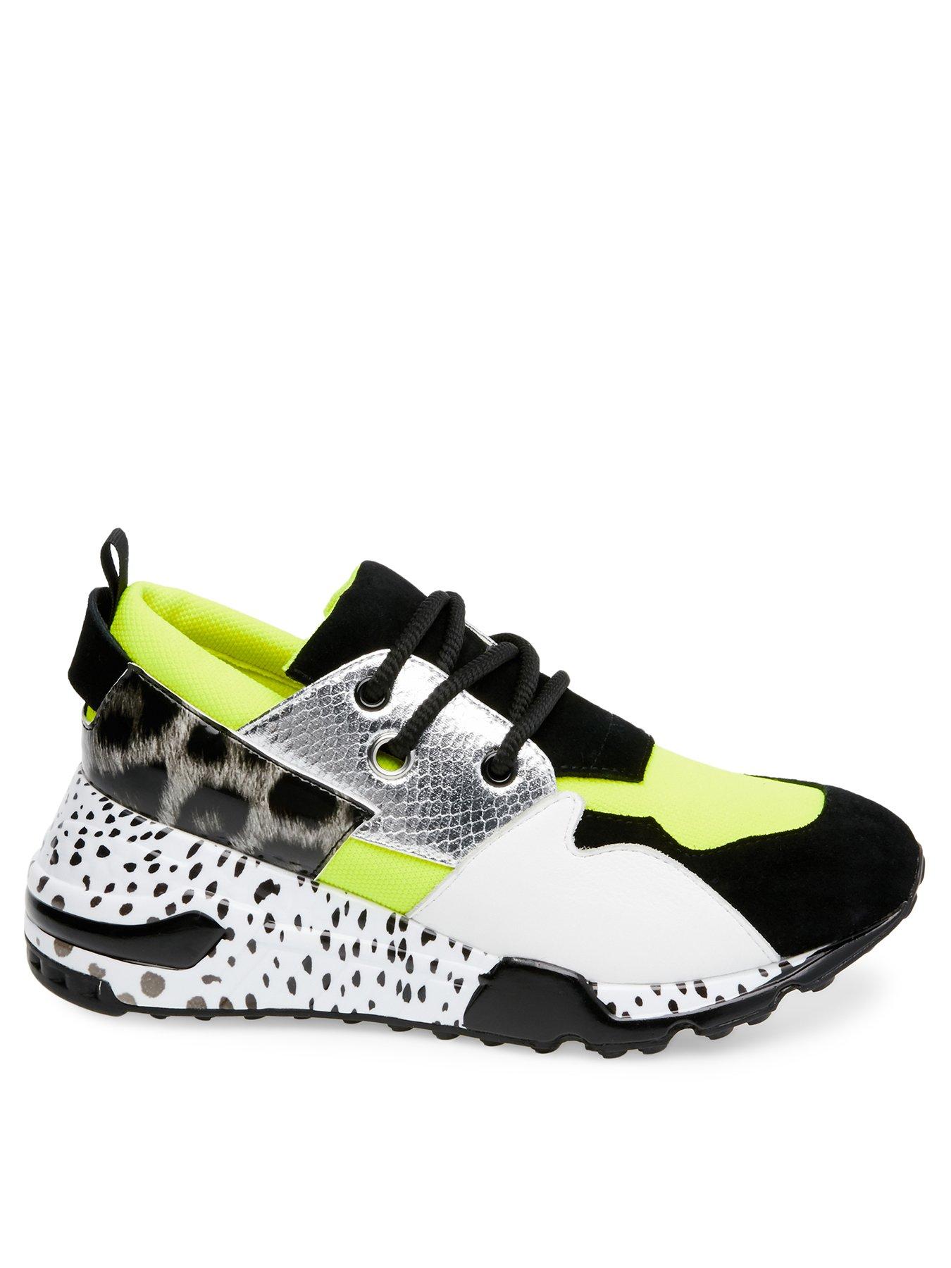 lime green steve madden sneakers