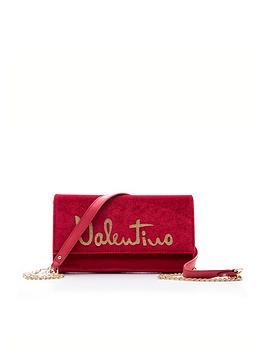 valentino-bags-marimba-velvet-clutch-bag-red