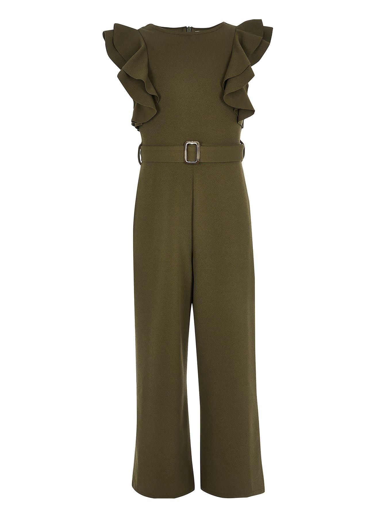 green jumpsuit river island