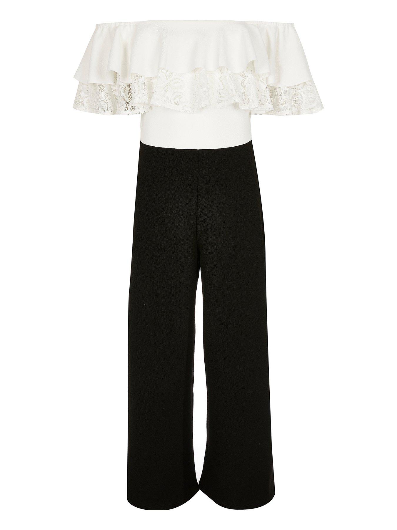 girls lace jumpsuit