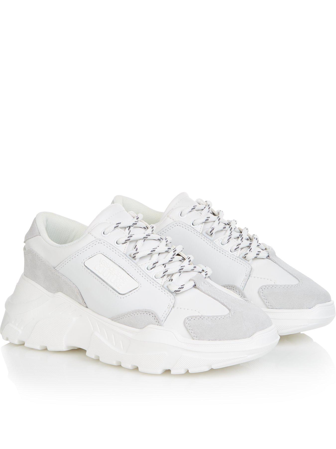 versace jeans trainers white