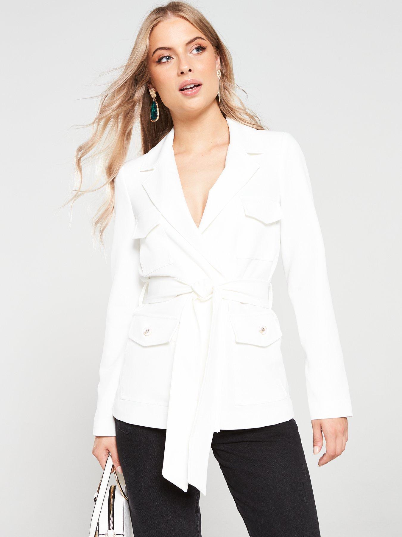 white utility jacket