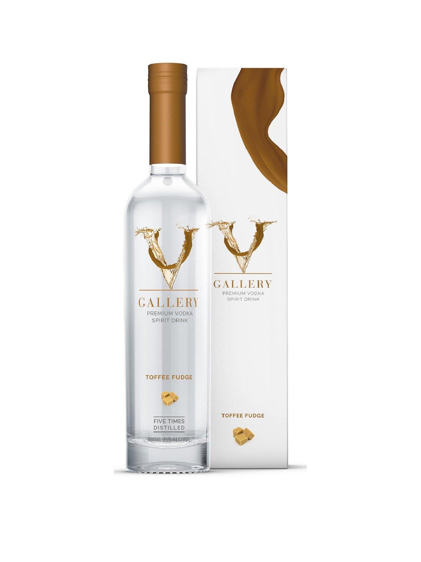 Product photograph of V Gallery Toffee Fudge Vodka 50cl from very.co.uk