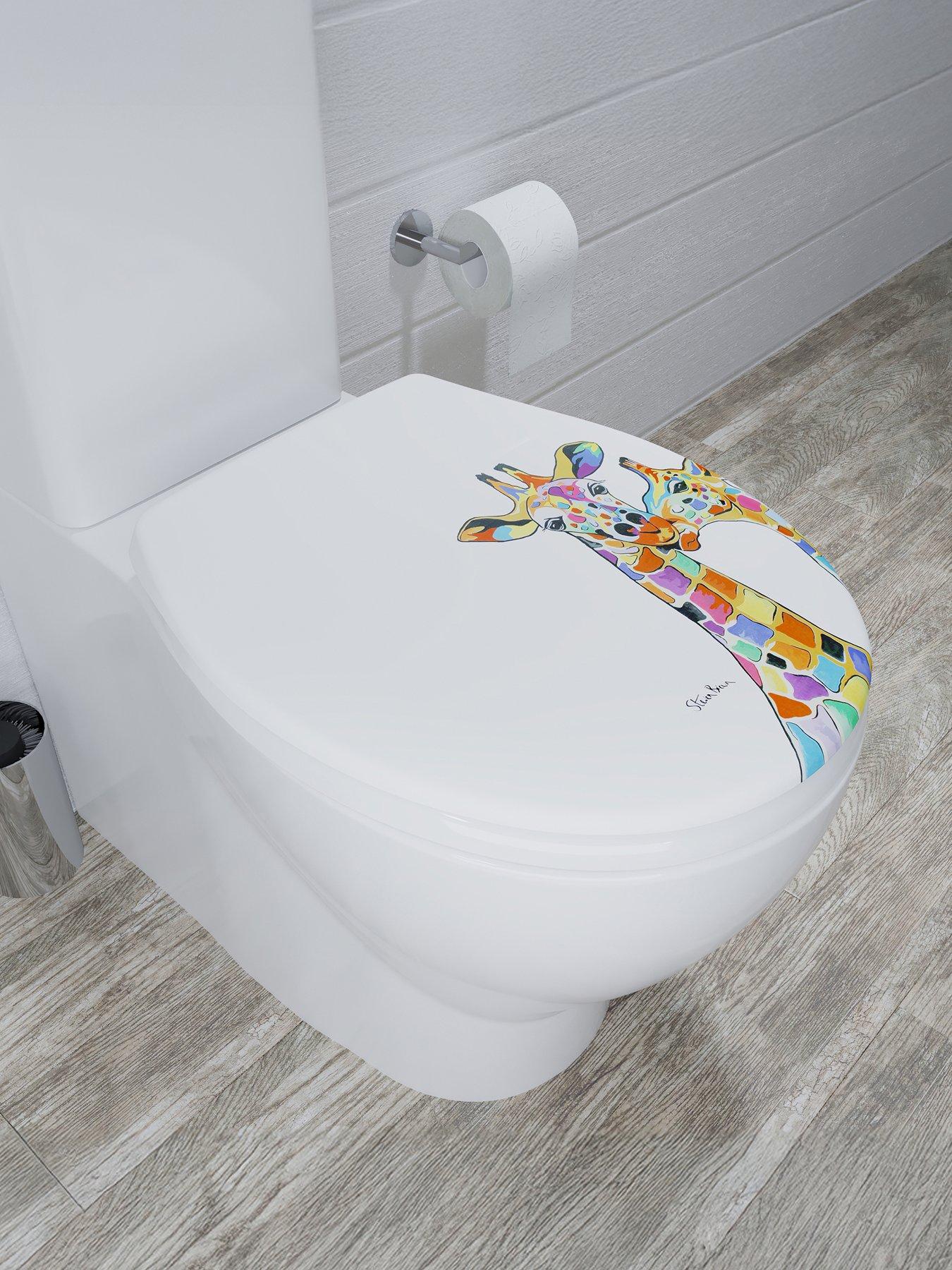 Croydex Steven Brown Francie and Josie McZoo Toilet Seat