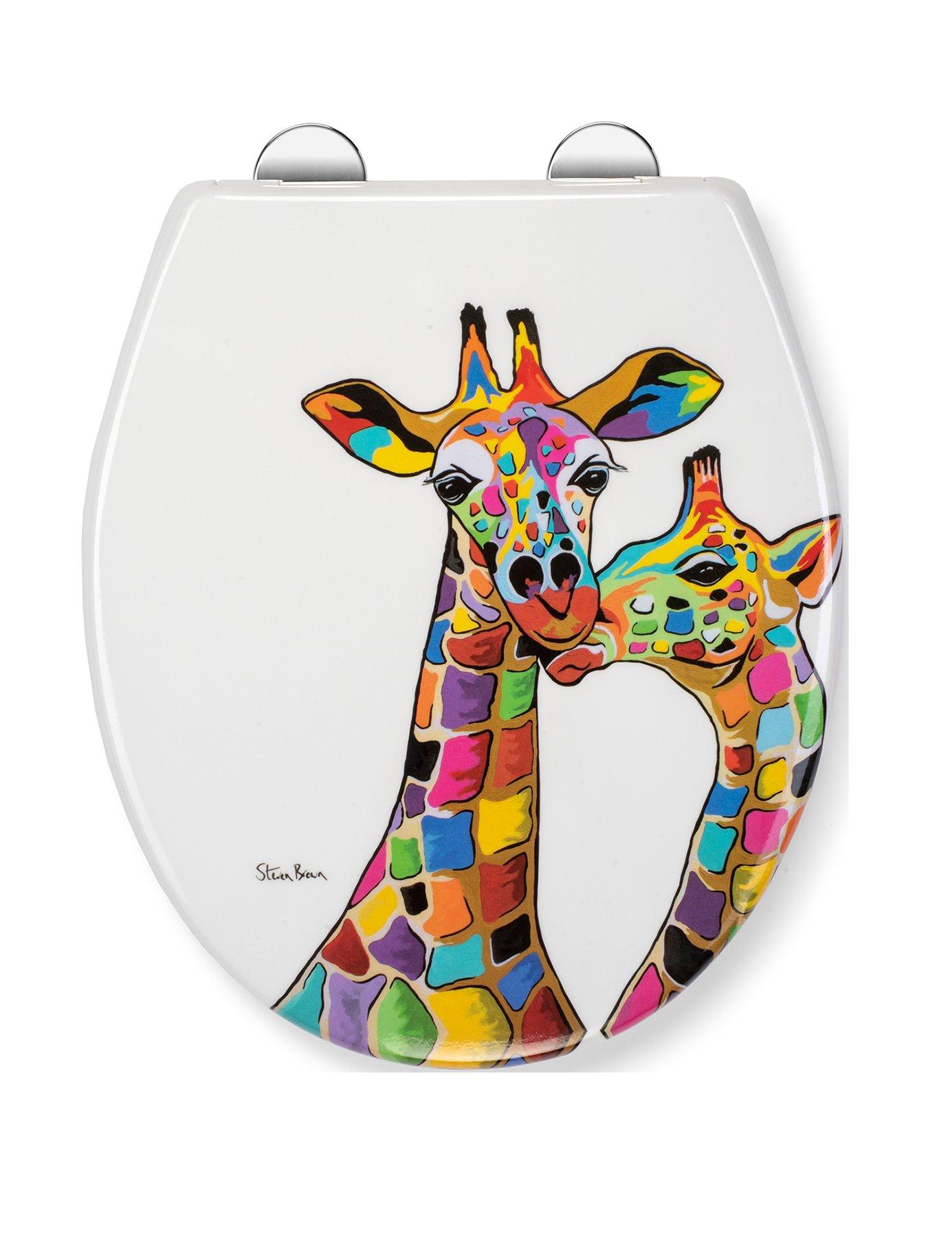 undefined Steven Brown Francie and Josie McZoo Toilet Seat