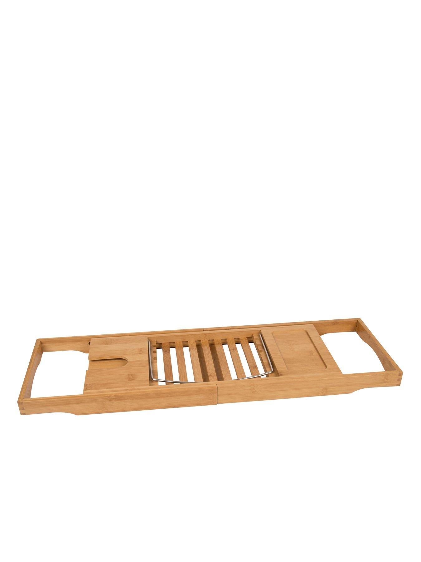 Image 2 of 2 of Croydex Adjustable Bamboo Bath Bench