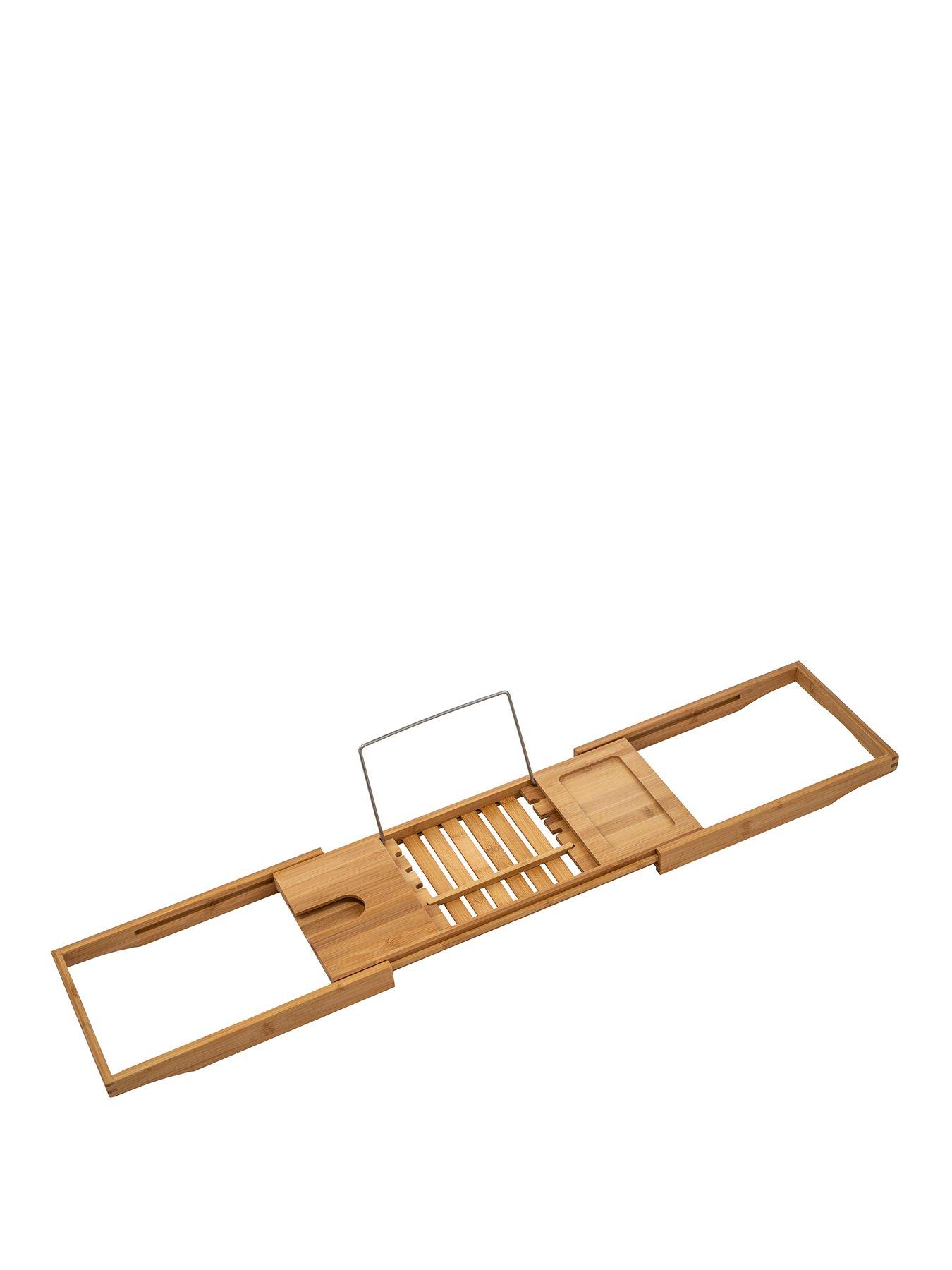 Image 2 of 7 of Croydex Adjustable Bamboo Bath Bench