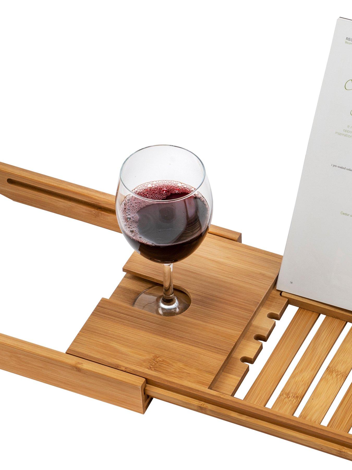 Image 3 of 7 of Croydex Adjustable Bamboo Bath Bench