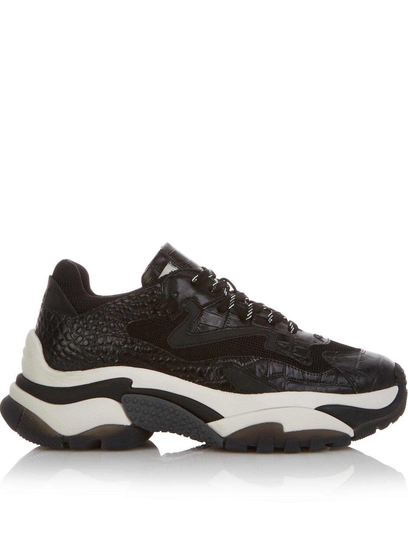 ash addict trainers black
