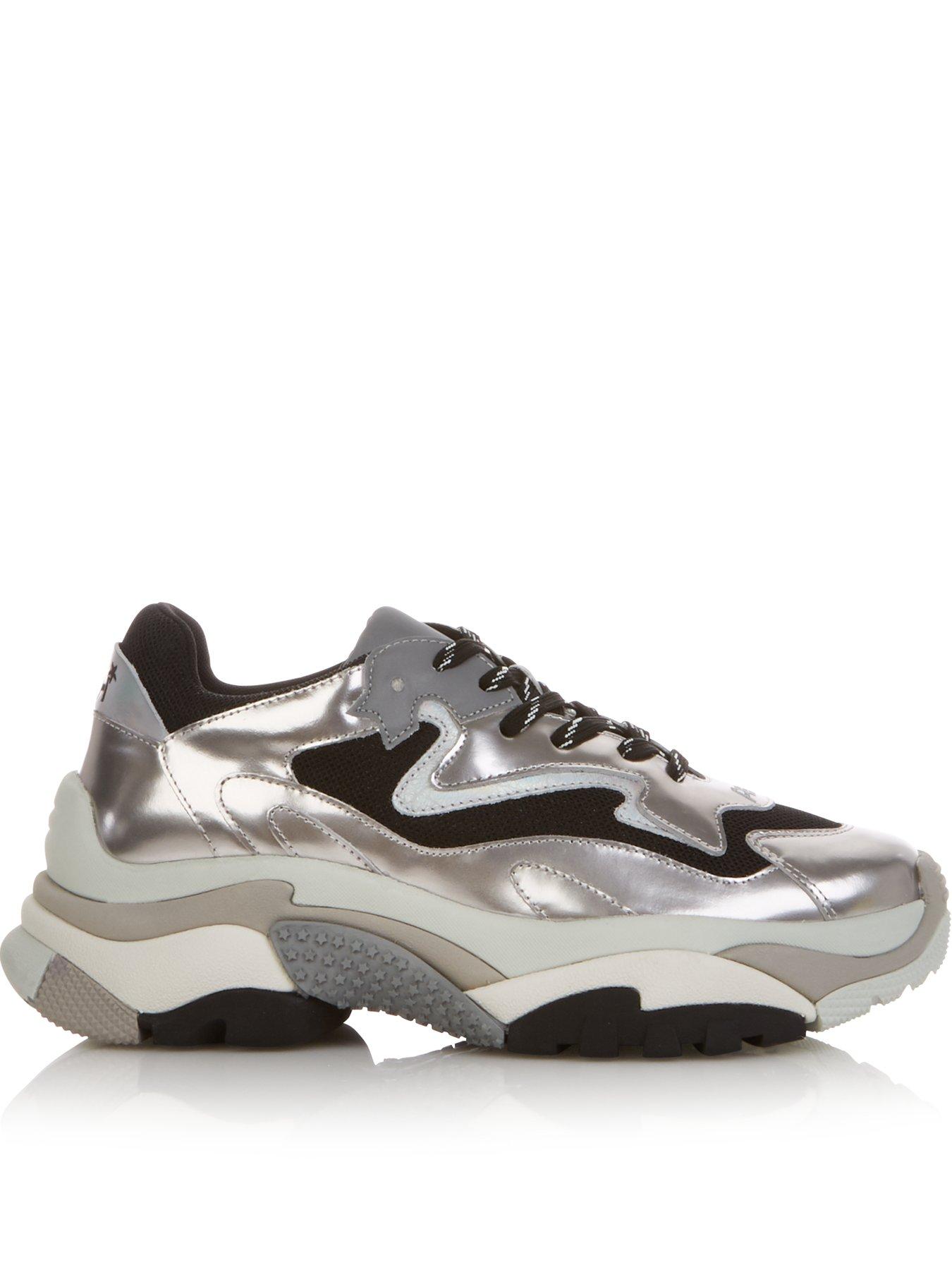 ash silver trainers