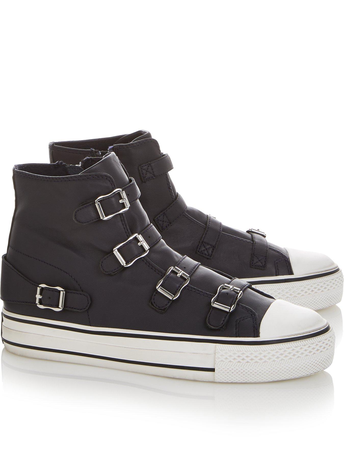 ash graphite high tops