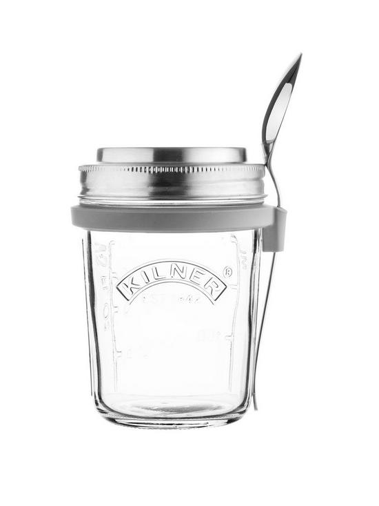 front image of kilner-breakfast-jar-set