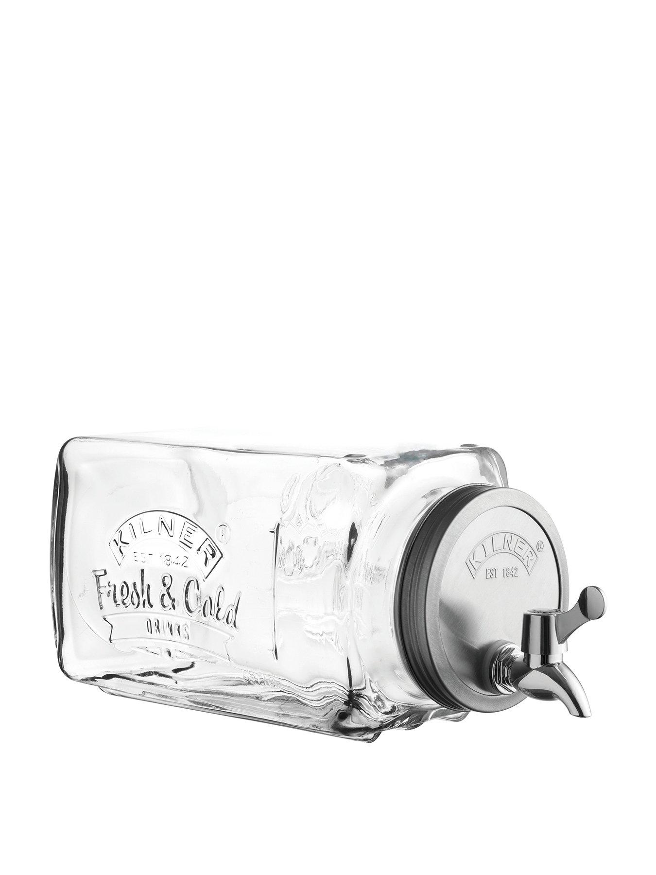 Product photograph of Kilner 3-litre Fridge Dispenser from very.co.uk