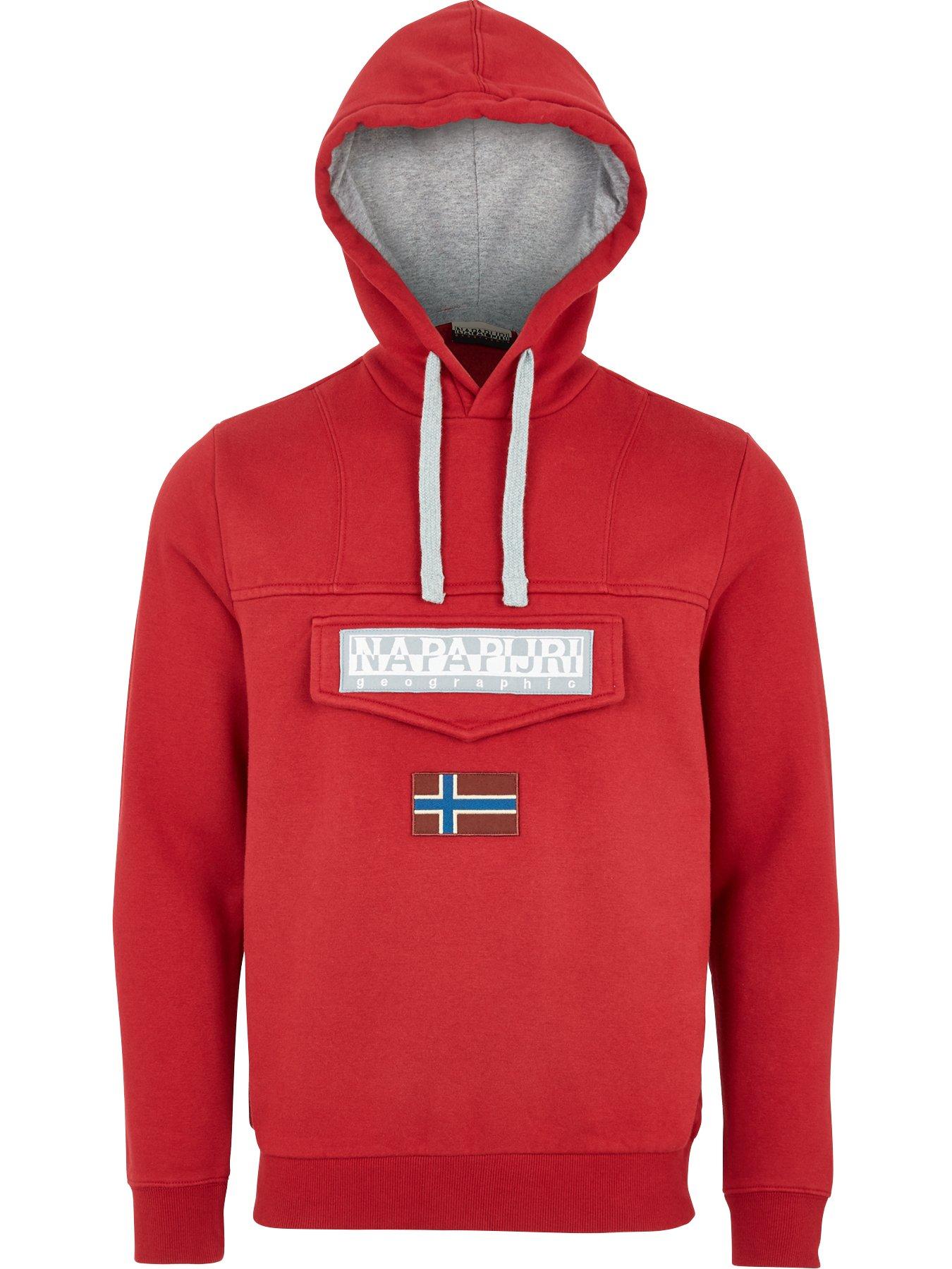 napapijri burgee overhead hoodie