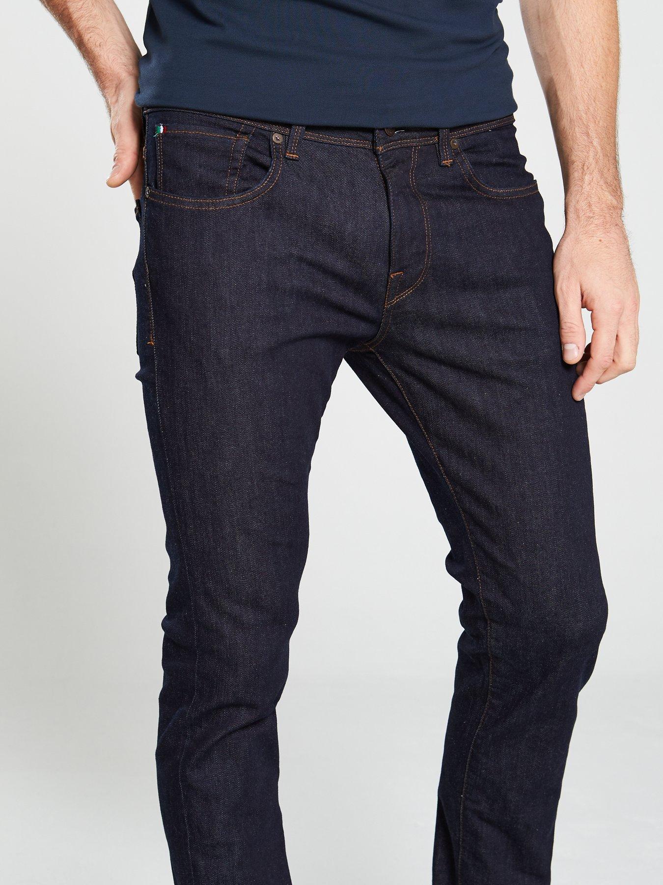 selected homme indigo skinny jeans