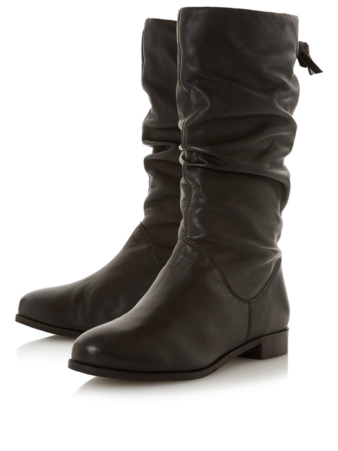 dune calf length boots