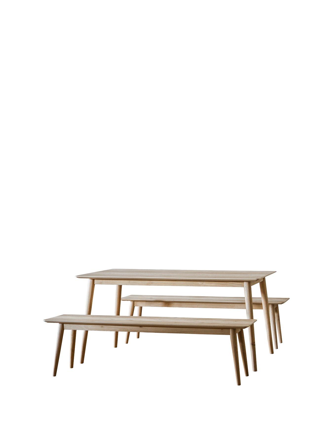 Hudson Living Milano 160 Cm Dining Table + 2 Benches review