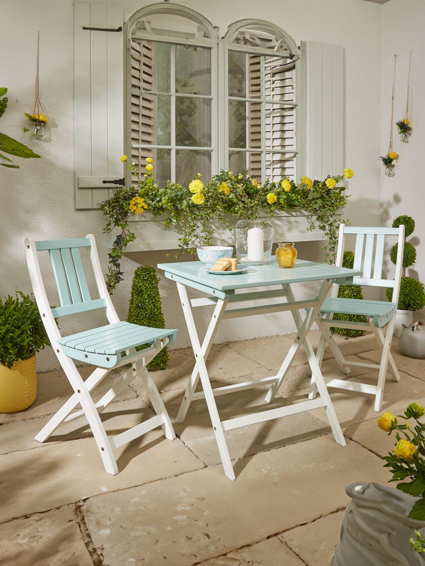 Antigua Painted Wood Bistro Set very.co.uk