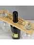  image of the-personalised-memento-company-personalised-wine-oclock-wine-butler