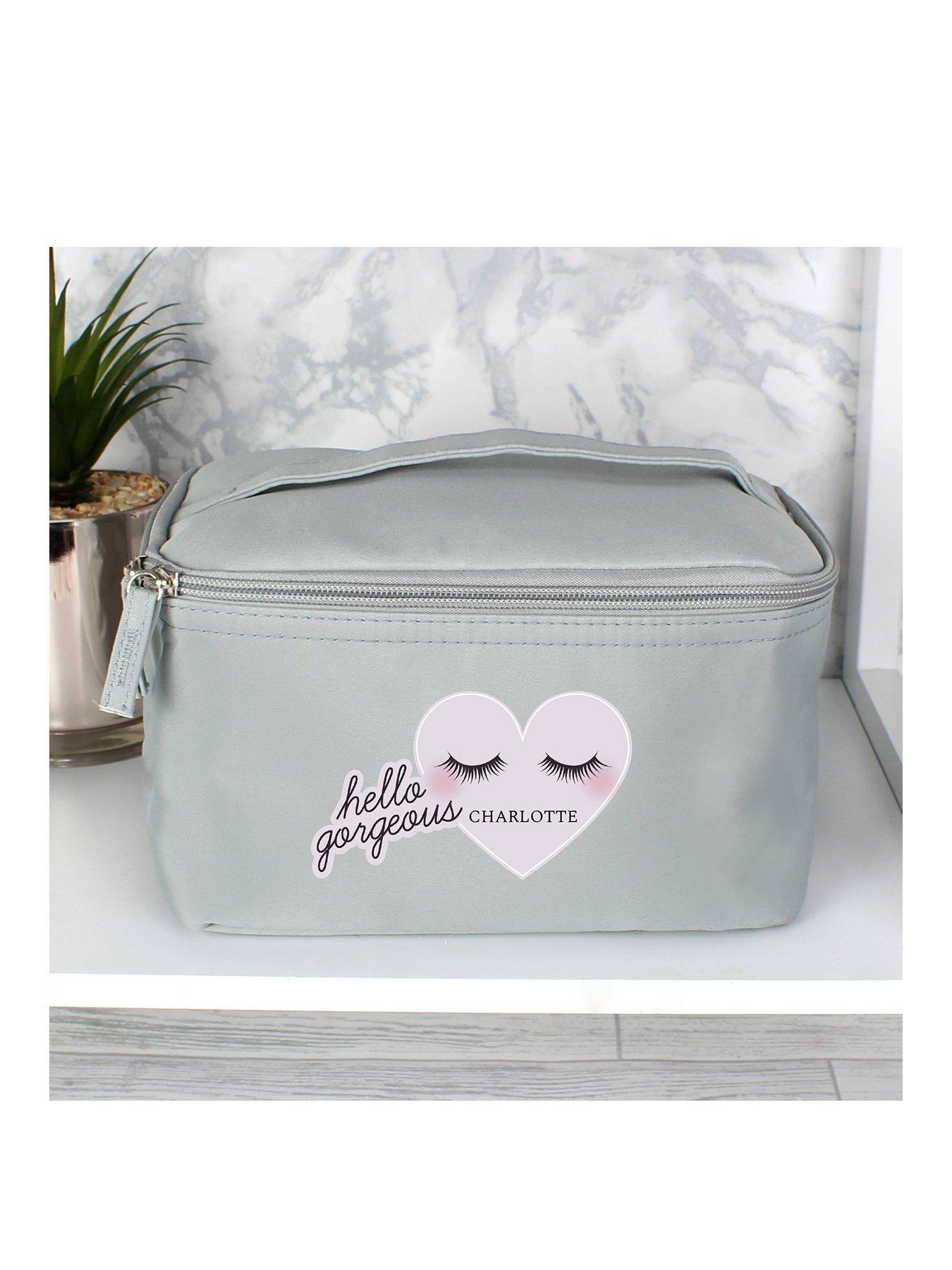 Personalised Eyelashes Travel Make Up Bag review