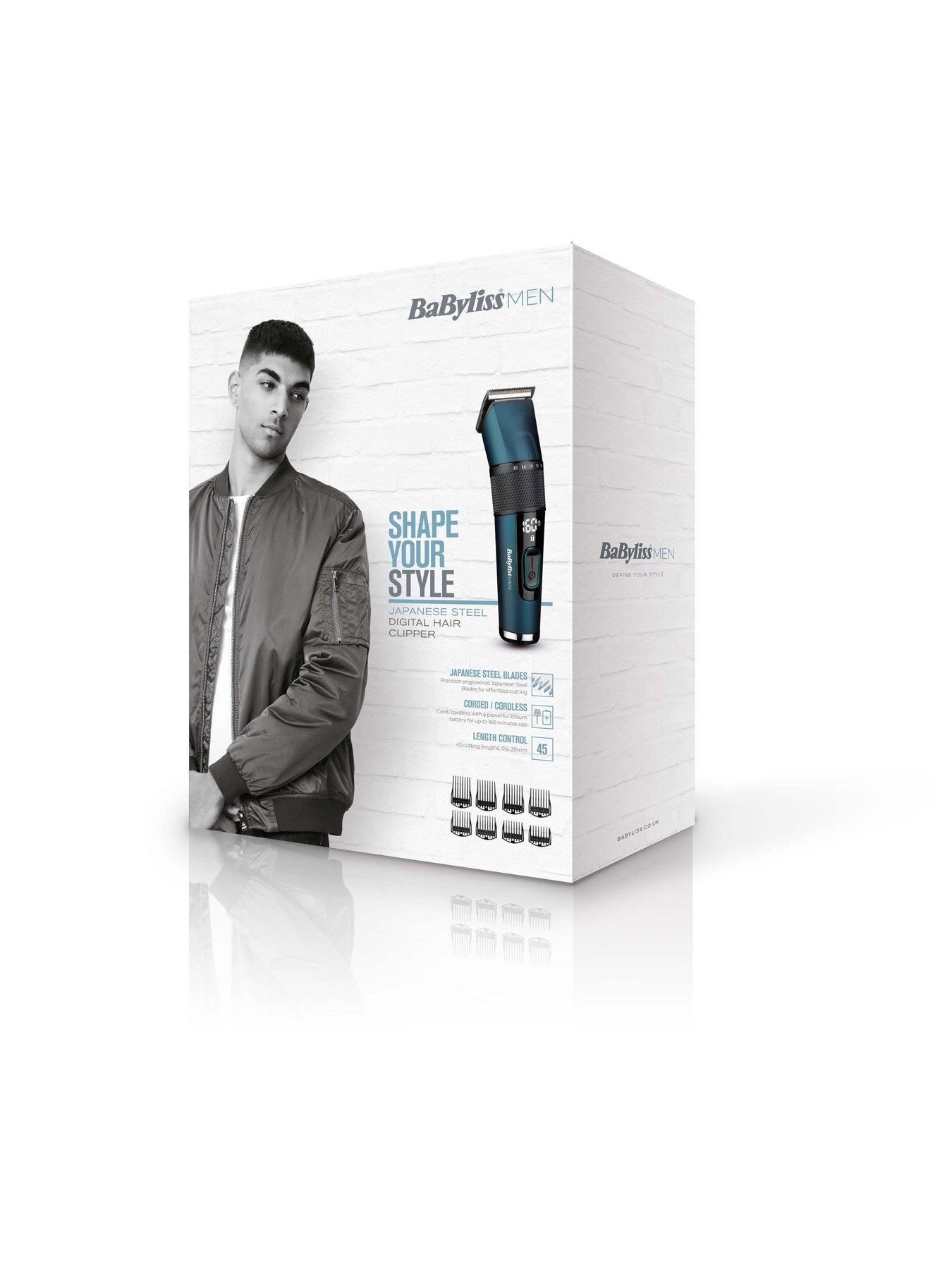 BaByliss Japanese Steel Digital Hair Clipper Very