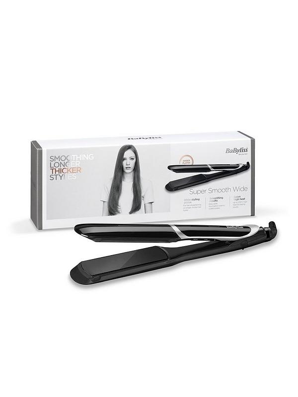 Image 5 of 5 of BaByliss Super Smooth Wide Hair Straightener