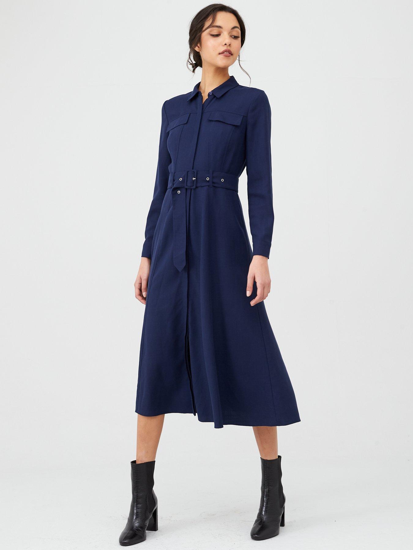 navy shirt dress uk