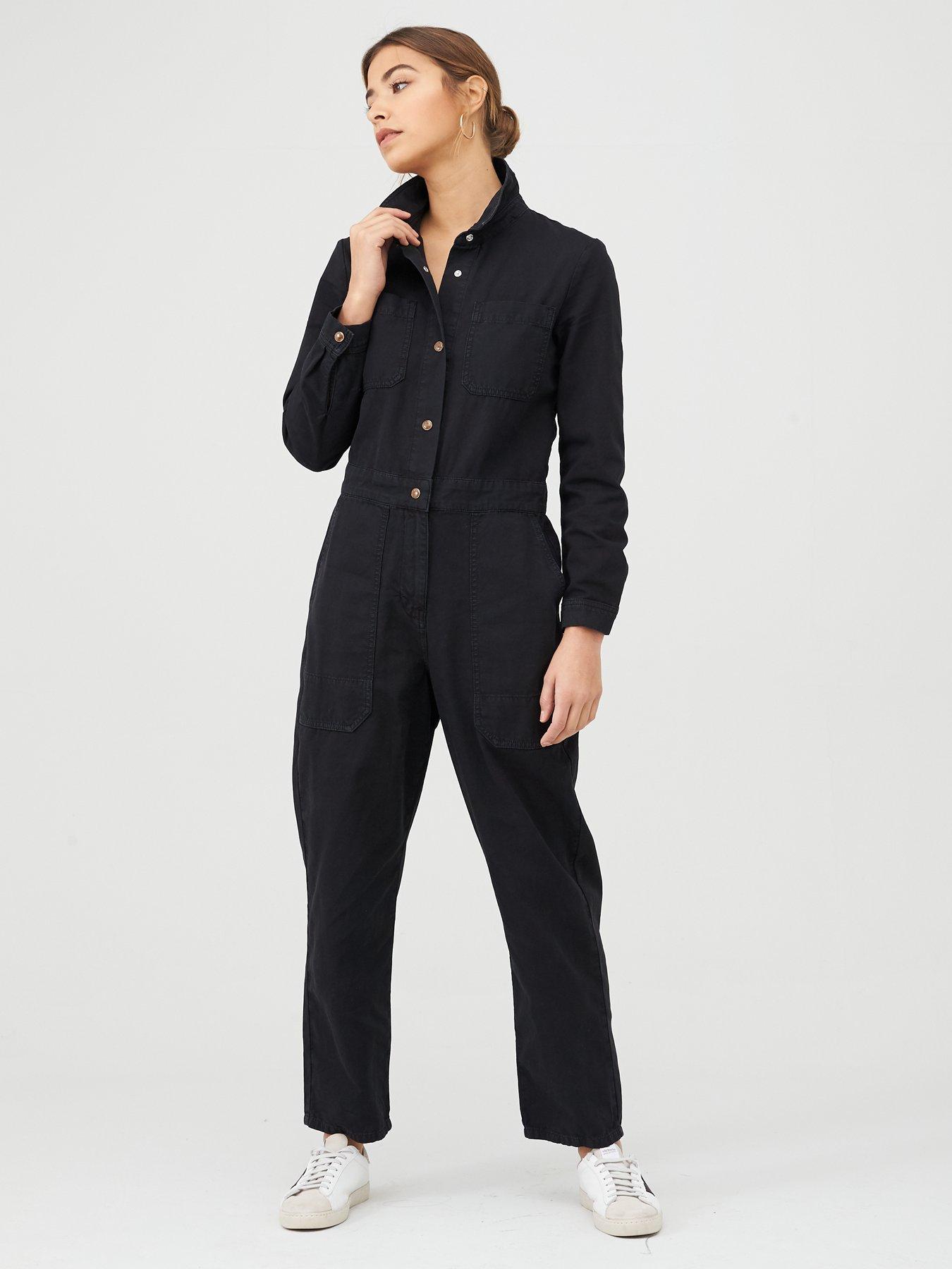 whistles denim jumpsuit