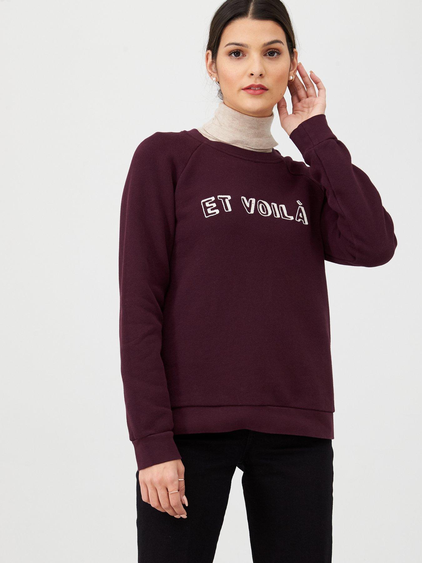 whistles slogan jumper