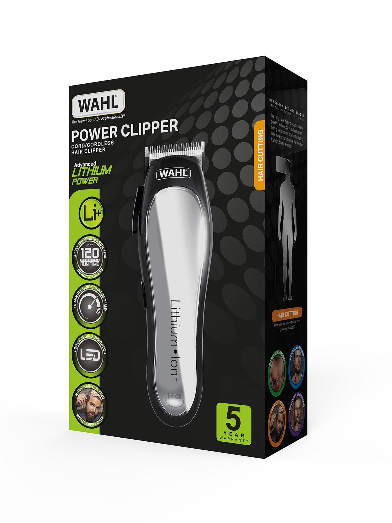 wahl lithium ion power clipper