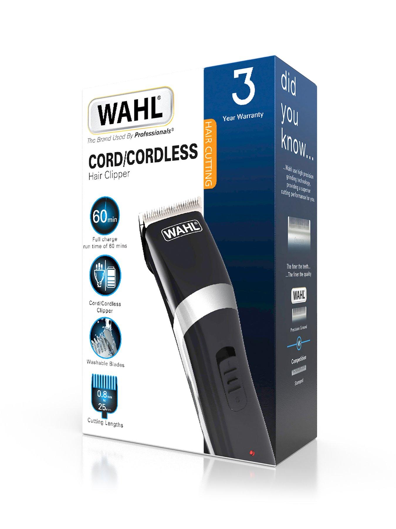 wahl 9655 cordless rechargeable hair clipper