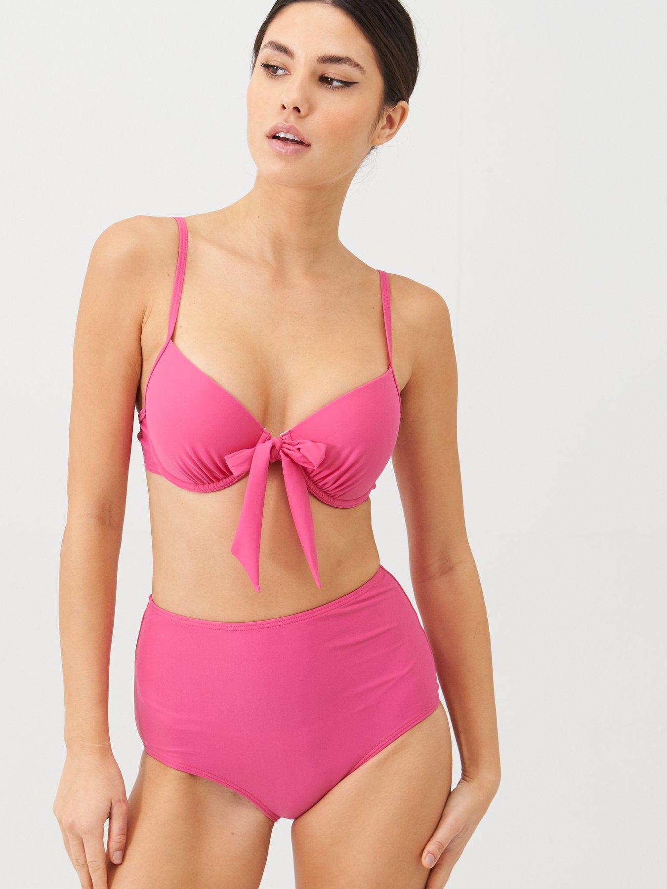 v detail underwire bikini