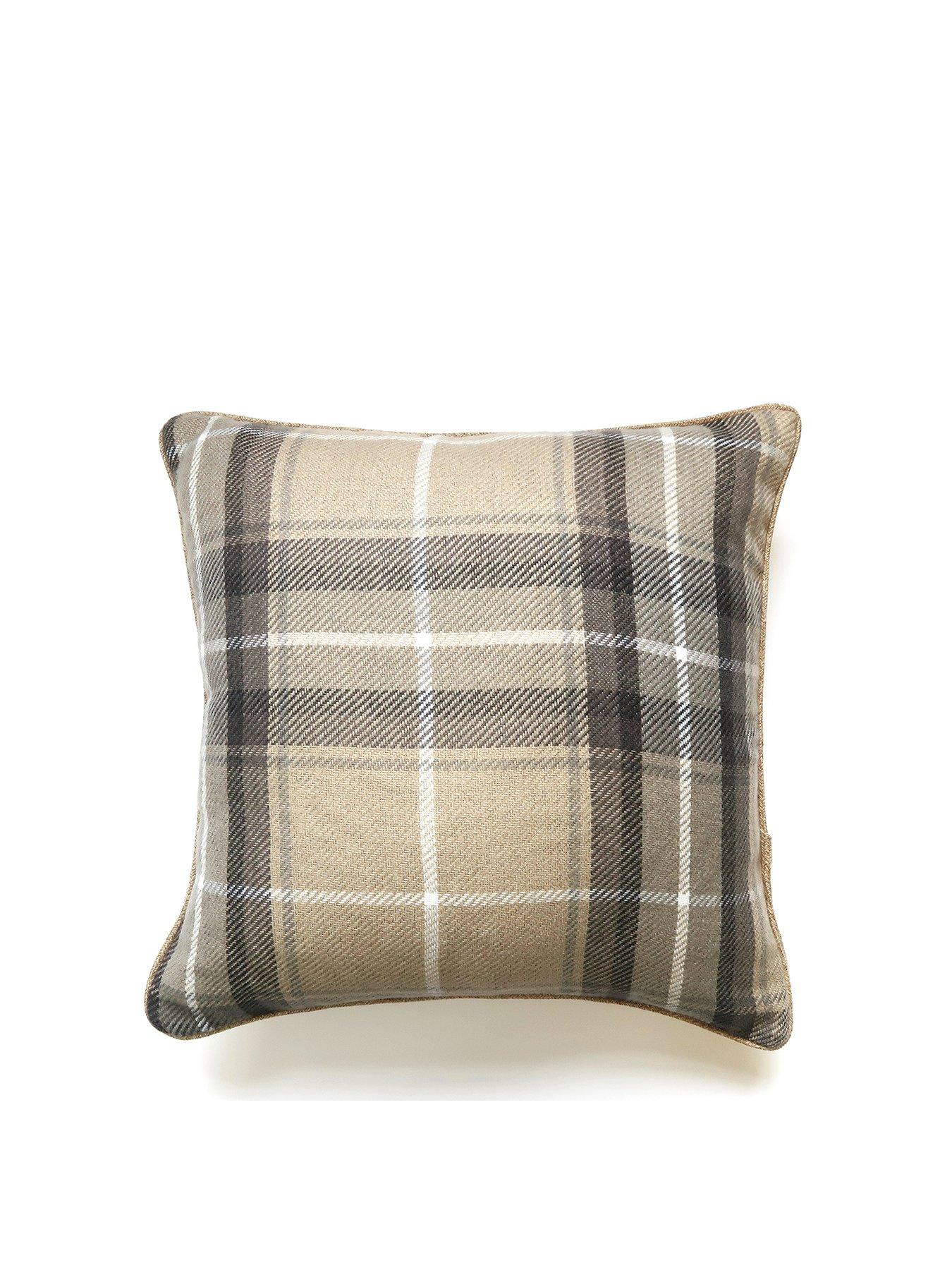 Catherine Lansfield Brushed Heritage Check Cushion review