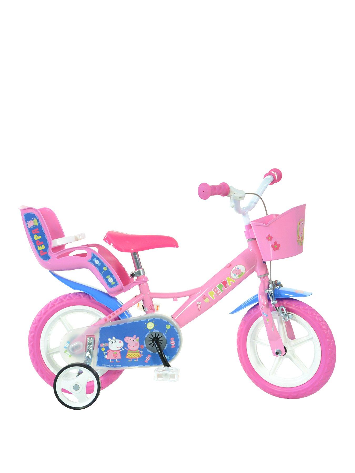 peppa pig on a bike toy